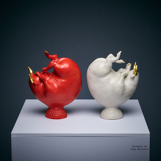 "Taurus Red and White"